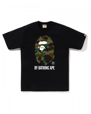 Bape 1st By Bathing Ape Miesten T Paidat Mustat | YLA-235176