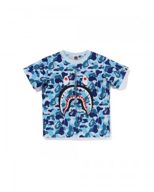 Bape ABC Shark Lasten Topit Vaaleansininen | FKV-901456