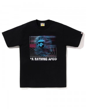 Bape Aero Miesten T Paidat Mustat | ABE-023957