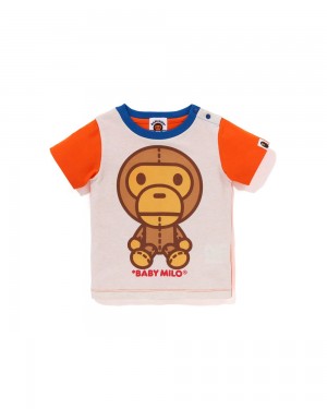 Bape Babies Baby Milo Toy Lasten Topit Oranssi | QRX-469283