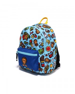 Bape Baby Milo Mixed Fruit Daypack Lasten Muut Tarvikkeet Sininen | OMC-620754