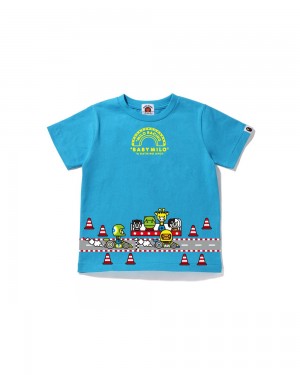 Bape Baby Milo Racing #6 Lasten Topit Sininen | MRL-512984