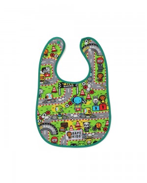 Bape Baby Milo Racing Bib Lasten Muut Tarvikkeet Vaaleanvihreä | POS-542986