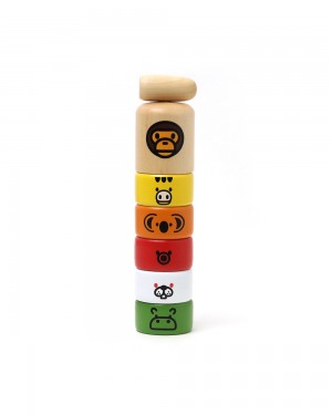 Bape Baby Milo wooden game Naisten Muut Tarvikkeet Monivärinen | SNQ-728650