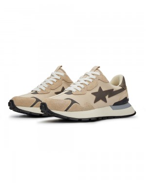 Bape Maantie STA Express #1 M2 Miesten Tennarit Beige | QFC-302745