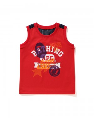 Bape Multi Print tank Lasten Topit Vaaleanpunainen | NRC-810342