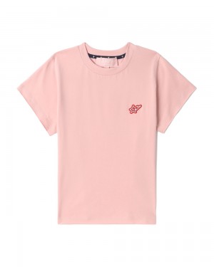 Bape One-point Naisten T Paidat Pinkki | XGU-645103