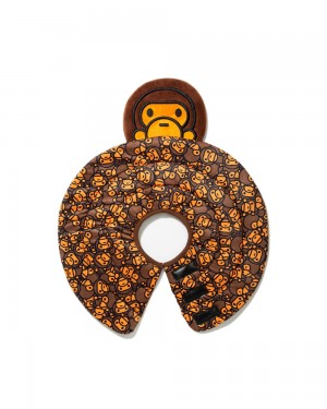 Bape Pehmustettu pet collar cone Miesten Muut Tarvikkeet Kahvi | NUK-542069