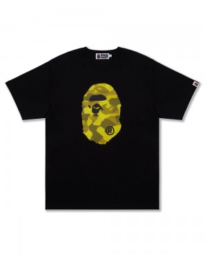 Bape Radiation Big Ape Head Miesten T Paidat Mustat | PVT-304276