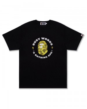 Bape Radiation Busy Works Miesten T Paidat Mustat | BJA-614570