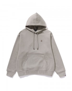 Bape Tonal Ape Head One Point Hoodie Miesten Collegepaita Valkoinen | FTM-158790