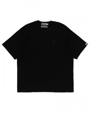 Bape Tonal Ape Head One Point Miesten T Paidat Mustat | YHZ-820479