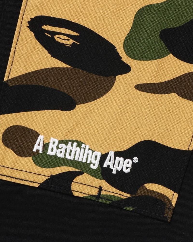 Bape 1st Painter Jr Lasten Housut Mustat | XAH-728613