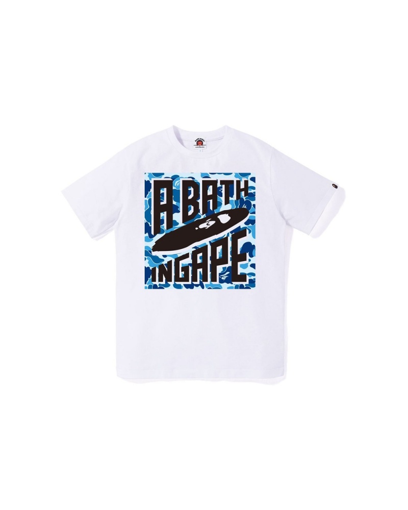 Bape ABC A Bathing Ape Jr Lasten Topit Valkoinen | SZQ-587396