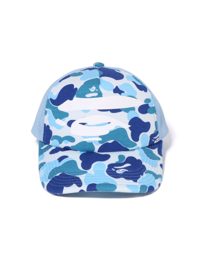 Bape ABC Ape Face Mesh Miesten Hatut Vaaleansininen | QTI-570169