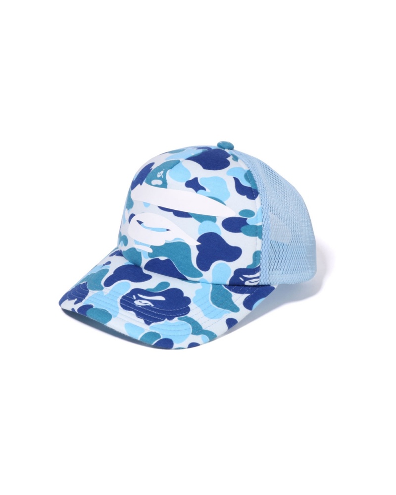 Bape ABC Ape Face Mesh Miesten Hatut Vaaleansininen | QTI-570169