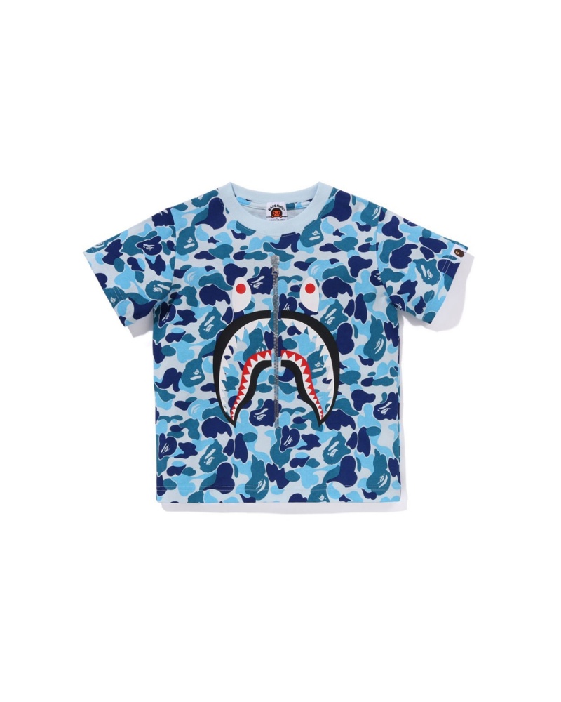 Bape ABC Shark Lasten Topit Vaaleansininen | FKV-901456