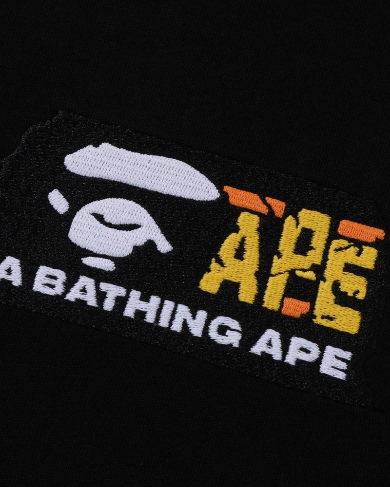 Bape Album Monogram Miesten T Paidat Mustat | OMA-184692