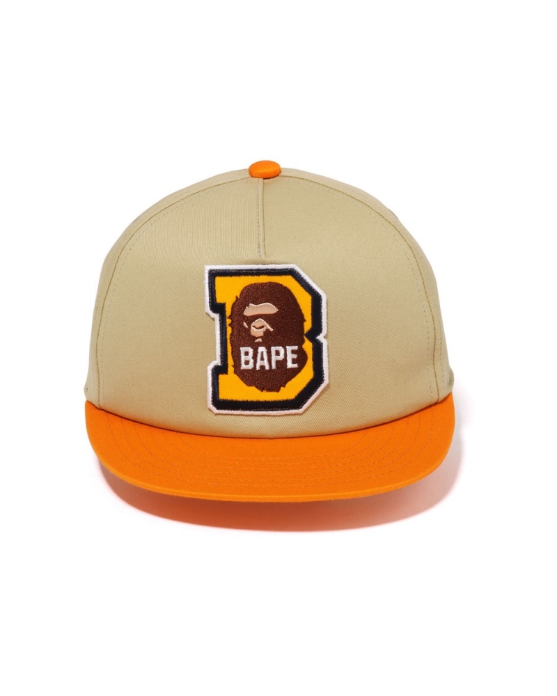 Bape Ape Head B Patch Lasten Muut Tarvikkeet Beige | WHP-934165 