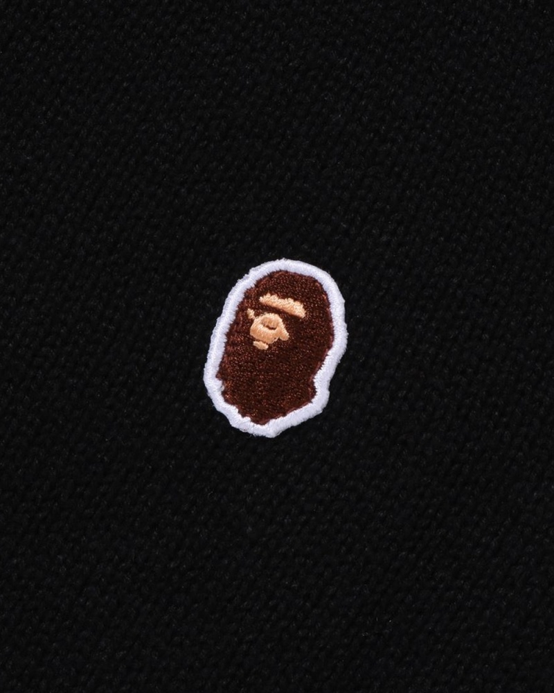 Bape Ape Head One Point Vest Miesten Takit Mustat | NRP-240687