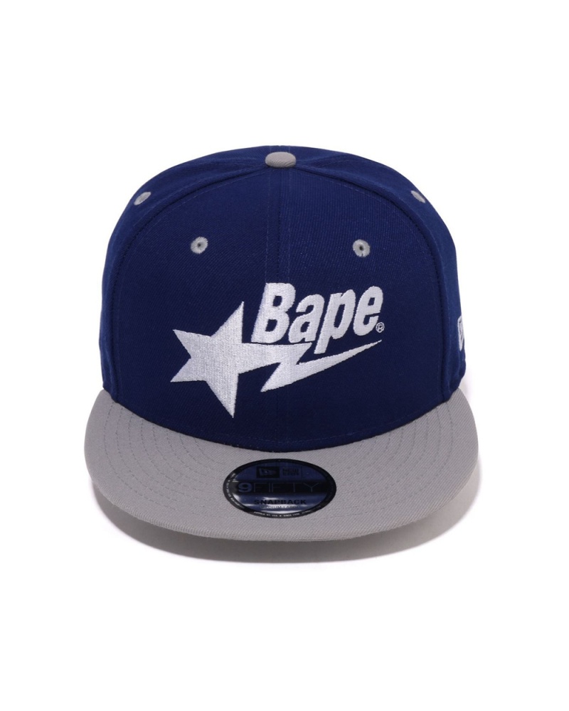 Bape BAPESTA New Era 9fifty Miesten Hatut Kuninkaallinen Sininen Sininen | GEK-510693