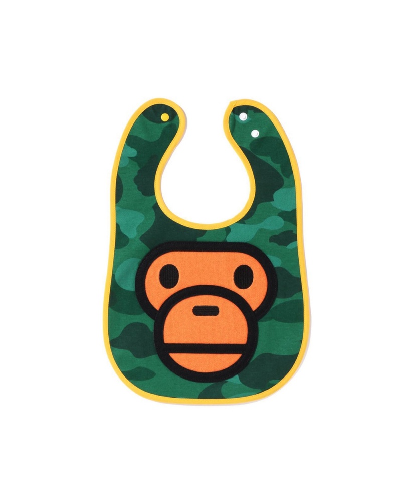 Bape Baby Milo Bib Lasten Topit Syvä Vihreä | ZMD-826035