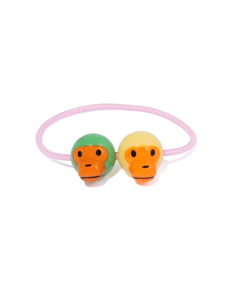 Bape Baby Milo Hair Rubber Band Naisten Hiustarvikkeet Vaaleanvihreä | LMF-317290