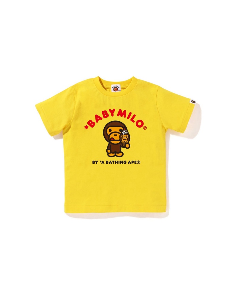 Bape Baby Milo Ice Cream #2 Lasten Topit Keltainen | PNW-963158