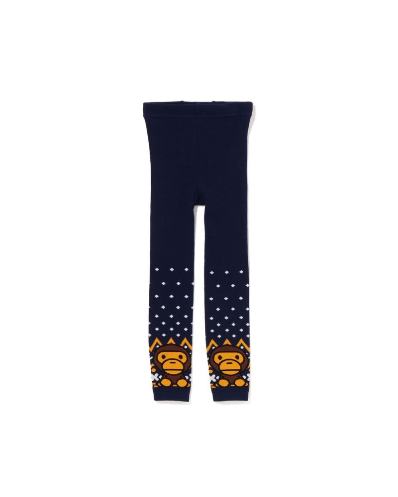 Bape Baby Milo Nordic Leggings Lasten Muut Tarvikkeet Laivastonsininen Sininen | ENV-610495