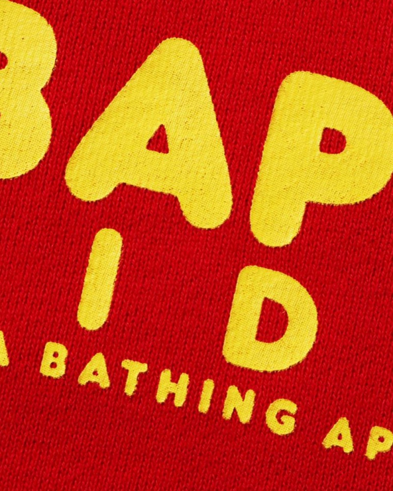 Bape Baby Milo Pocket Zip Hoodie Lasten Topit Vaaleanpunainen | BZD-612804