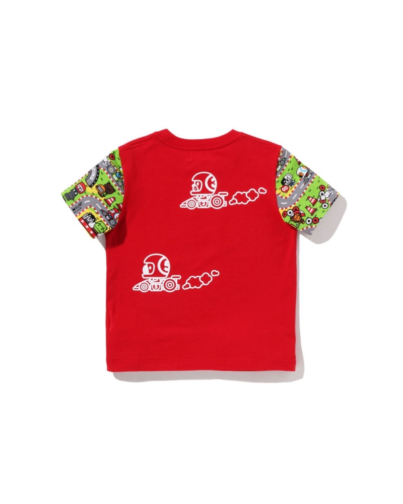 Bape Baby Milo Racing Friends Lasten Topit Vaaleanpunainen | VGC-620589