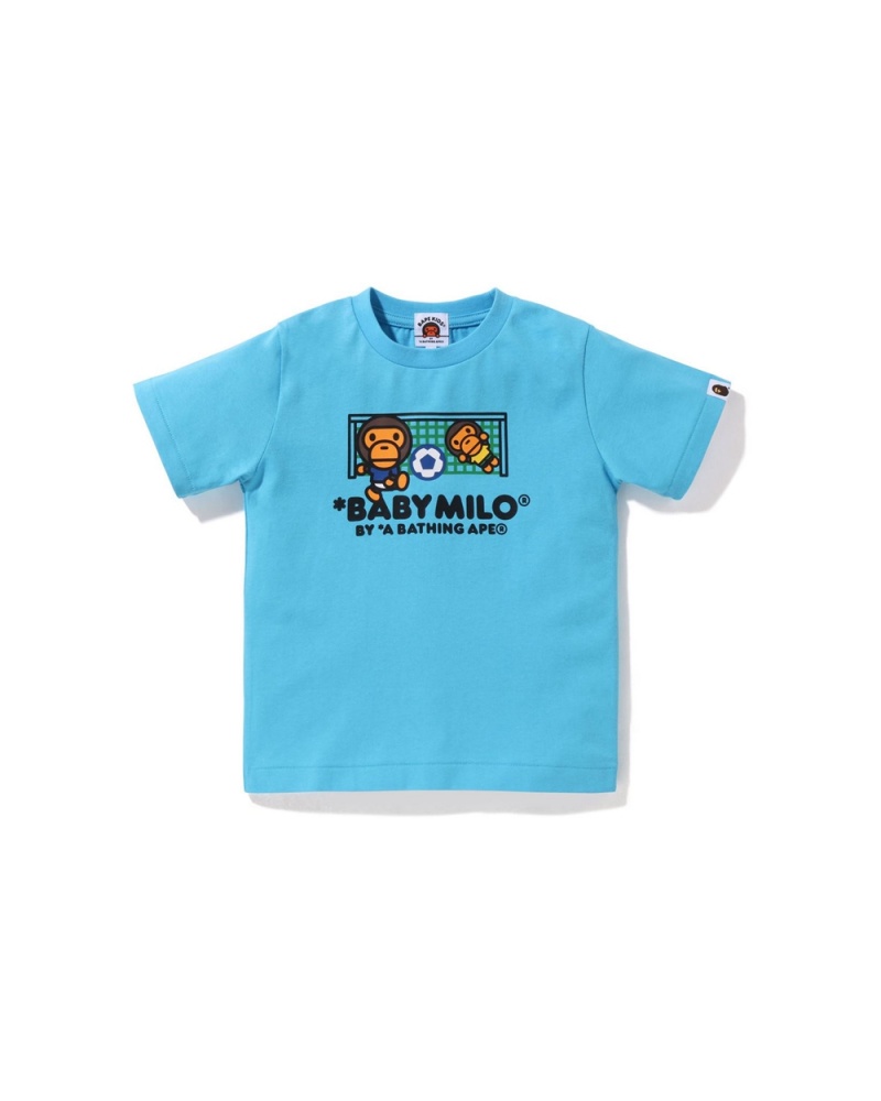 Bape Baby Milo Soccer Lasten Topit Sininen | LZH-352610