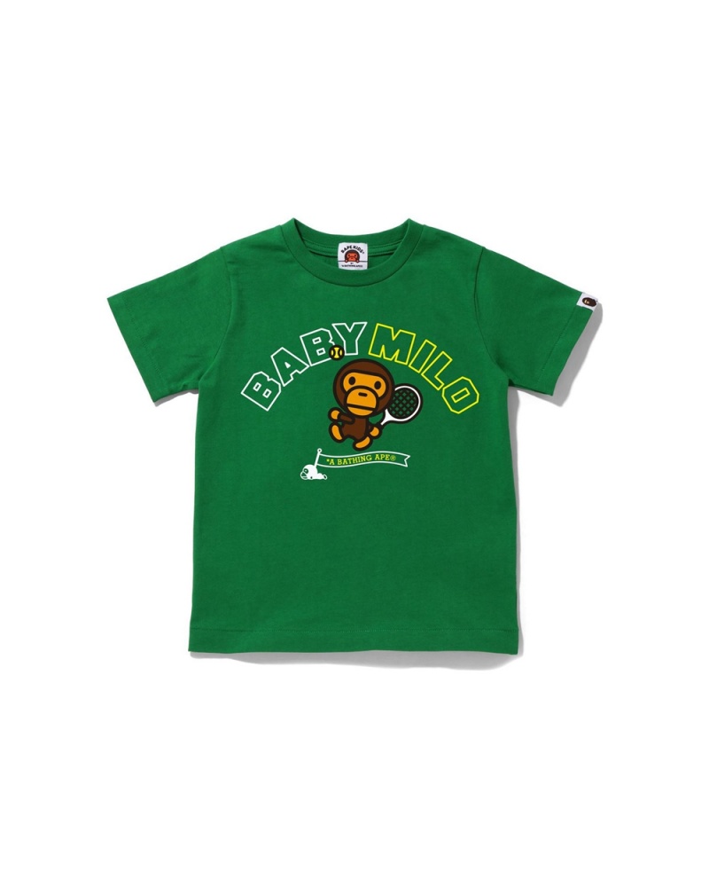 Bape Baby Milo Tennis Lasten Topit Turkoosi | FYJ-076152