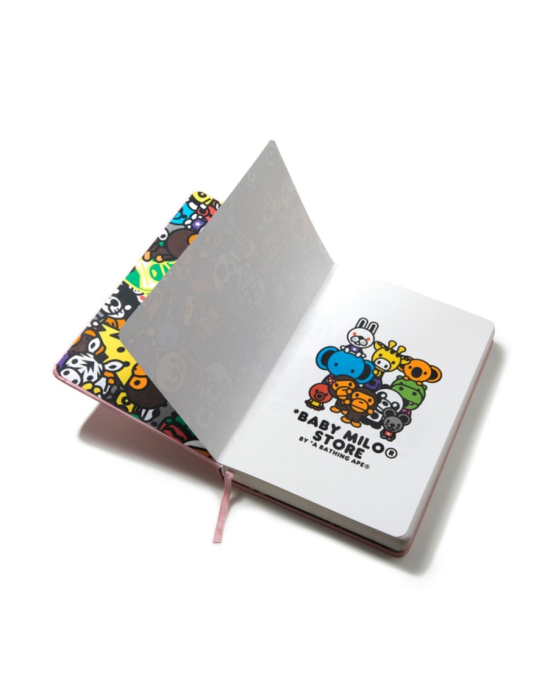 Bape Baby Milo notebook Miesten Muut Tarvikkeet Pinkki | VWQ-680732