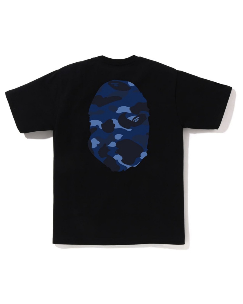 Bape Big Ape Head Miesten T Paidat Mustat | CKY-902534