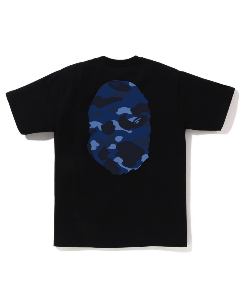 Bape Big Ape Head Miesten T Paidat Mustat | SCB-539061