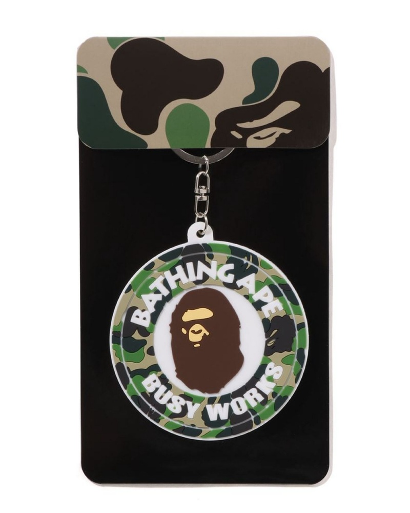 Bape Busy Works Miesten Avaimenperät Vihreä | JXB-419285