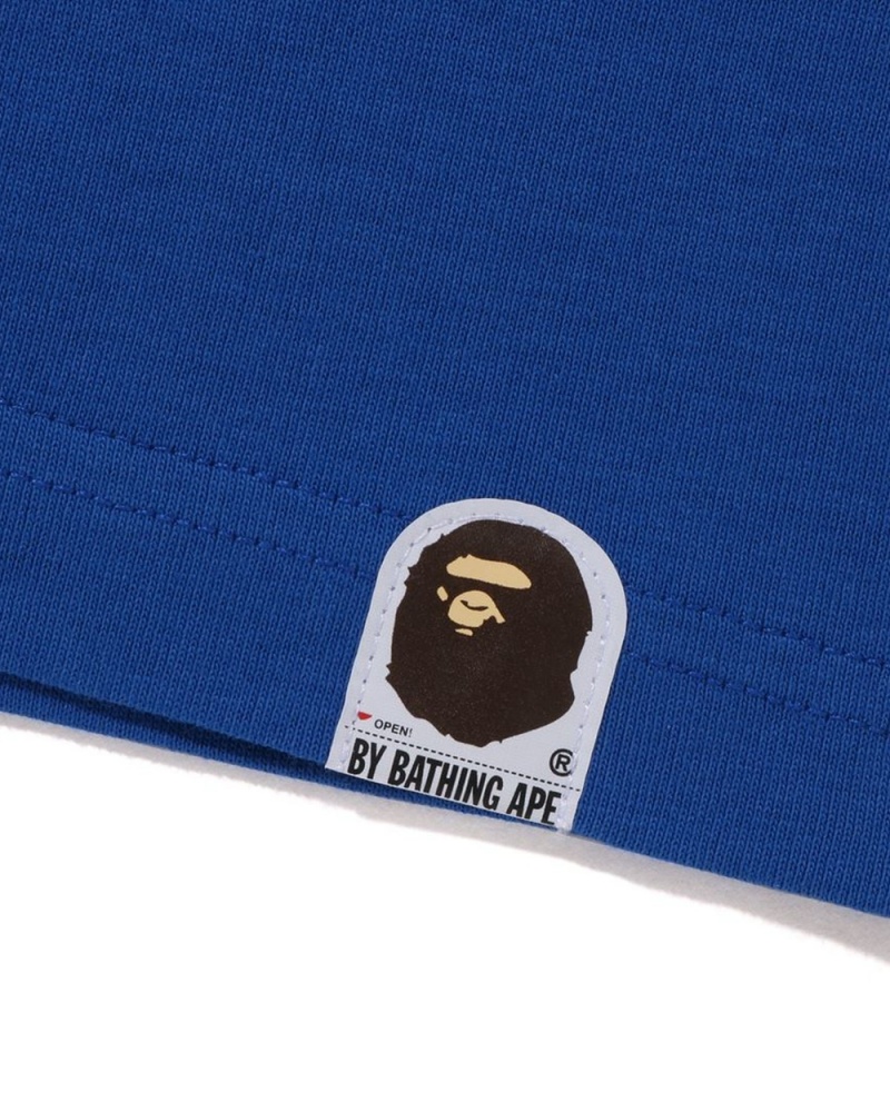 Bape By Bathing Ape Miesten T Paidat Kuninkaallinen Sininen Sininen | IFO-705812