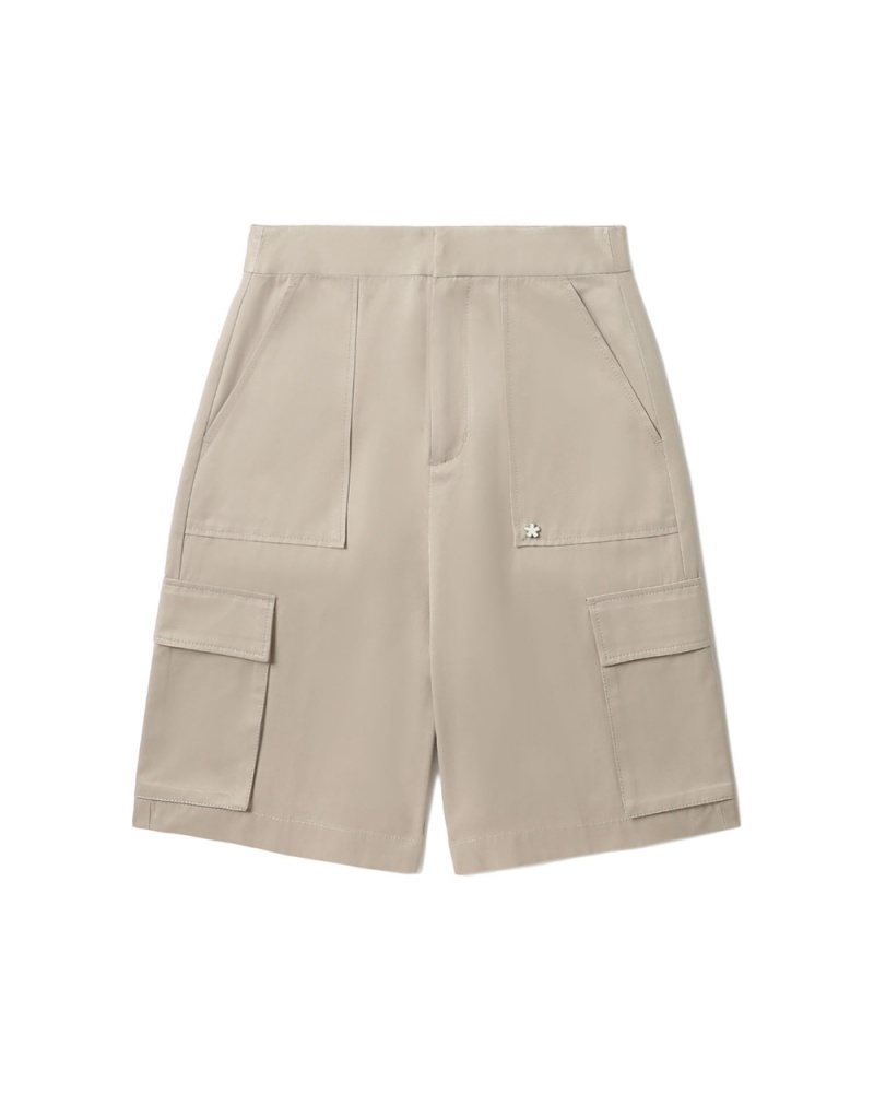 Bape Cargo culotte Naisten Housut Beige | QET-195032