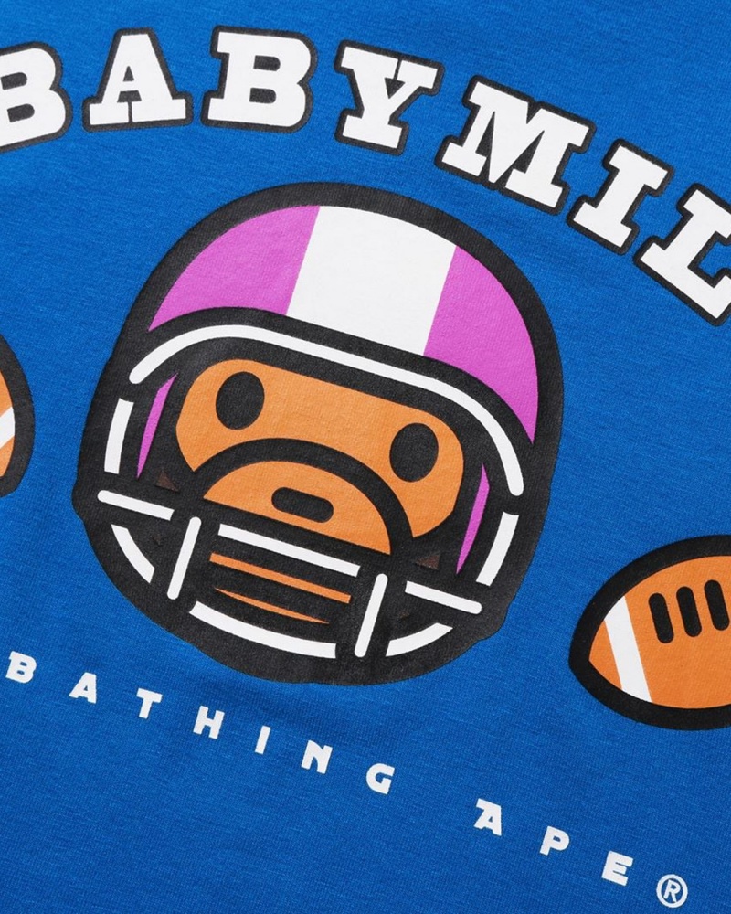 Bape Football Baby Milo Lasten Topit Sininen | TJR-148302