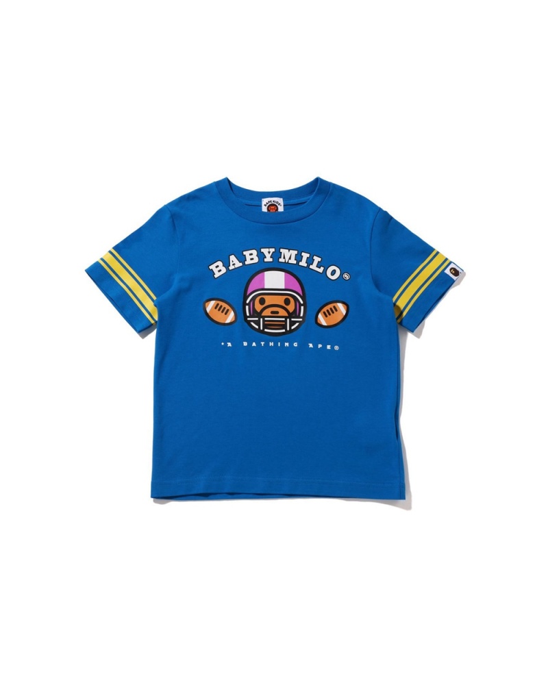 Bape Football Baby Milo Lasten Topit Sininen | TJR-148302