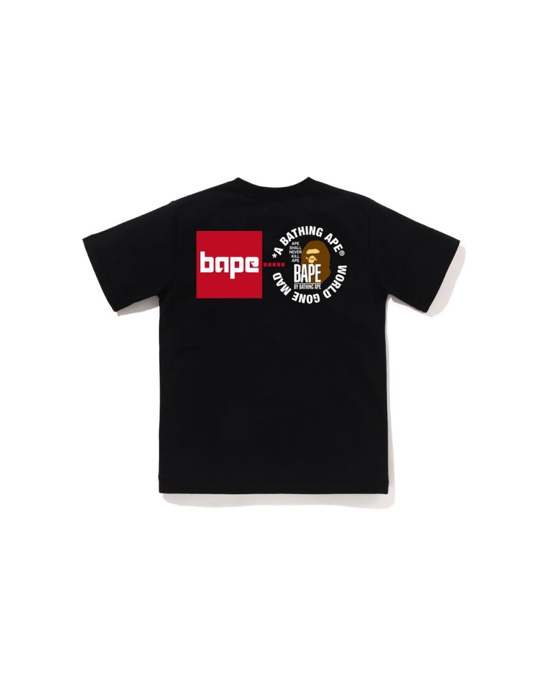 Bape Jr Lasten Topit Mustat | CLB-384127