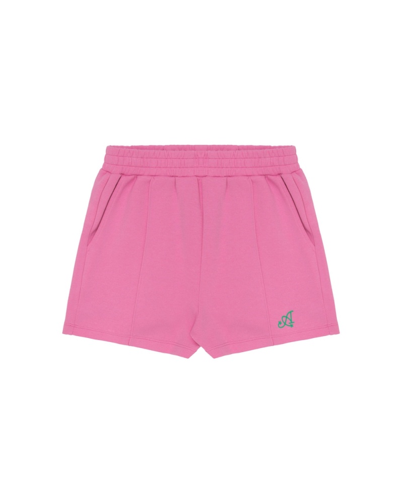 Bape Logo track Naisten Shortsit Pinkki | ELV-140938