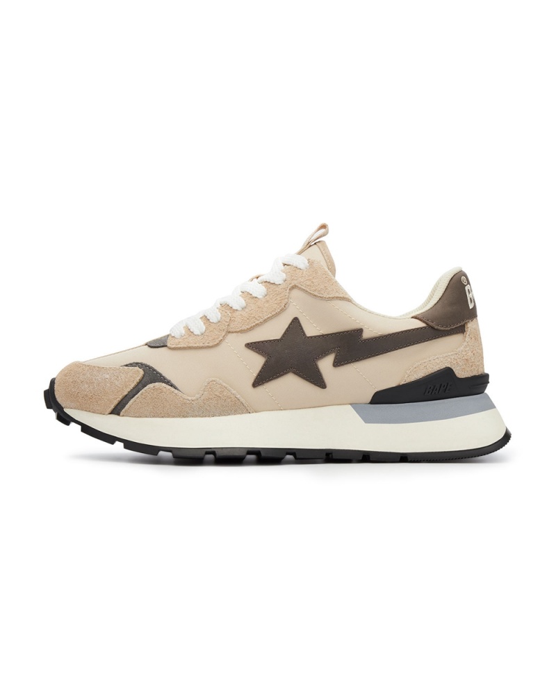 Bape Maantie STA Express #1 M2 Miesten Tennarit Beige | QFC-302745