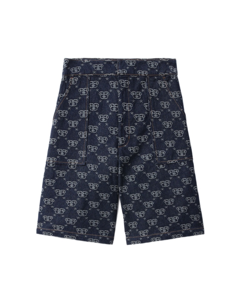 Bape Monogram Naisten Shortsit Sininen | VCX-305684