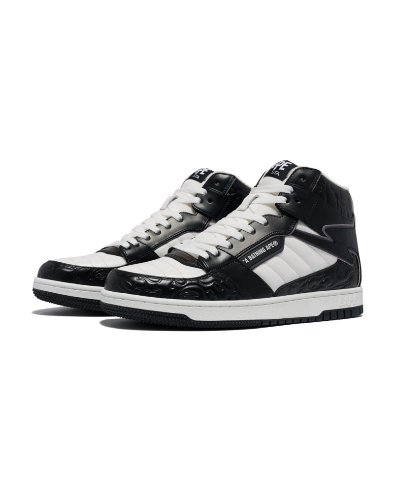 Bape STA 88 Mid #1 Miesten Tennarit Mustat | AJZ-094356