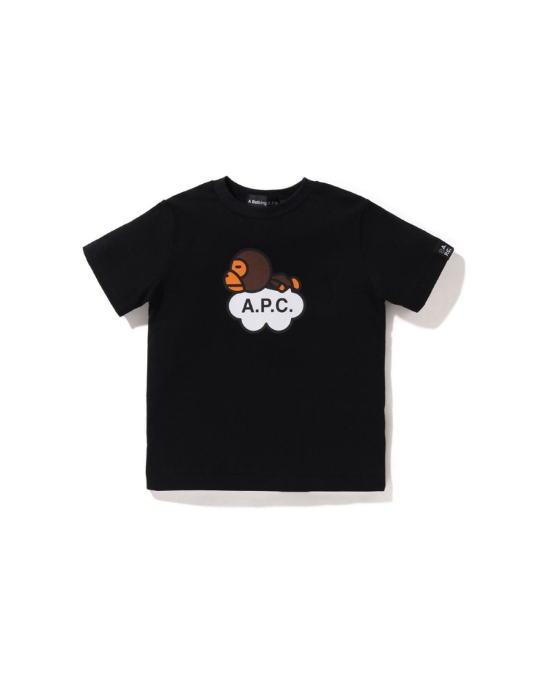 Bape X A.P.C. Milo Lasten Topit Mustat | KTD-169430