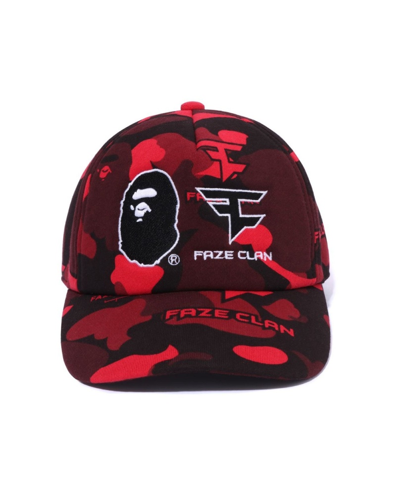 Bape X Faze Clan Snap Back Miesten Hatut Vaaleanpunainen | ILN-294816