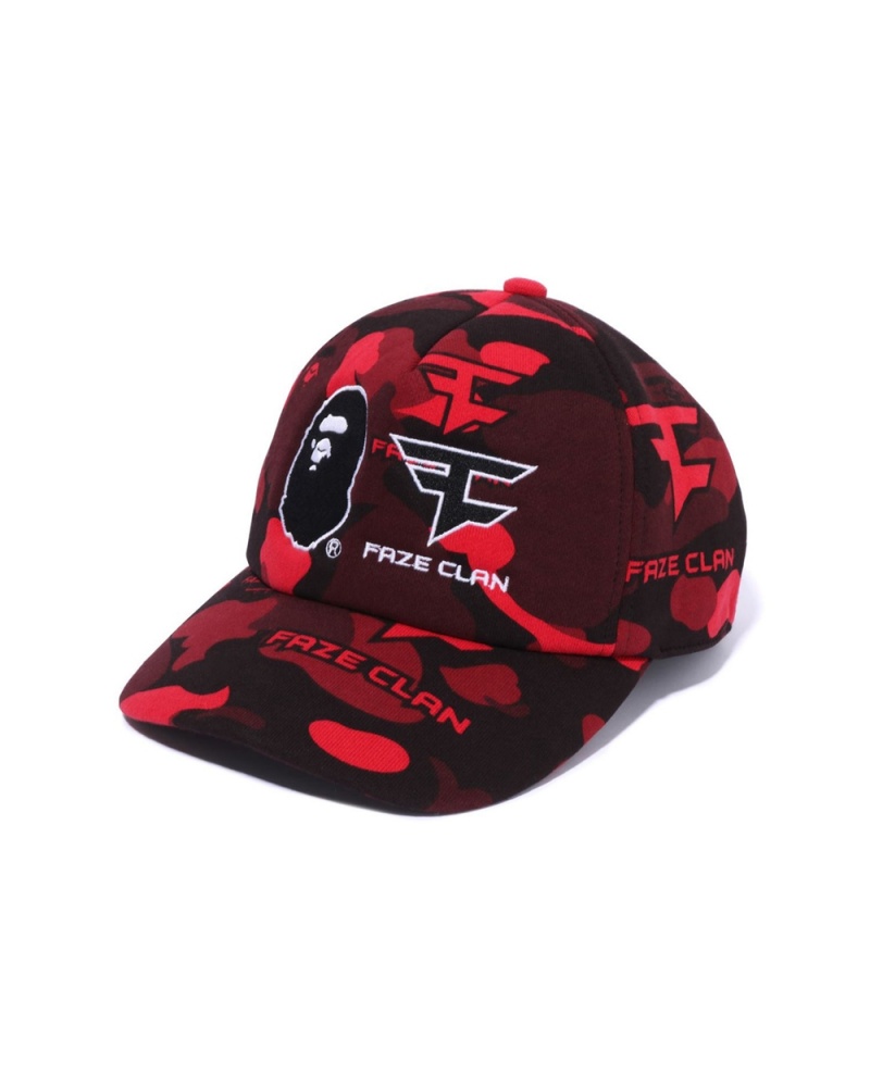 Bape X Faze Clan Snap Back Miesten Hatut Vaaleanpunainen | ILN-294816