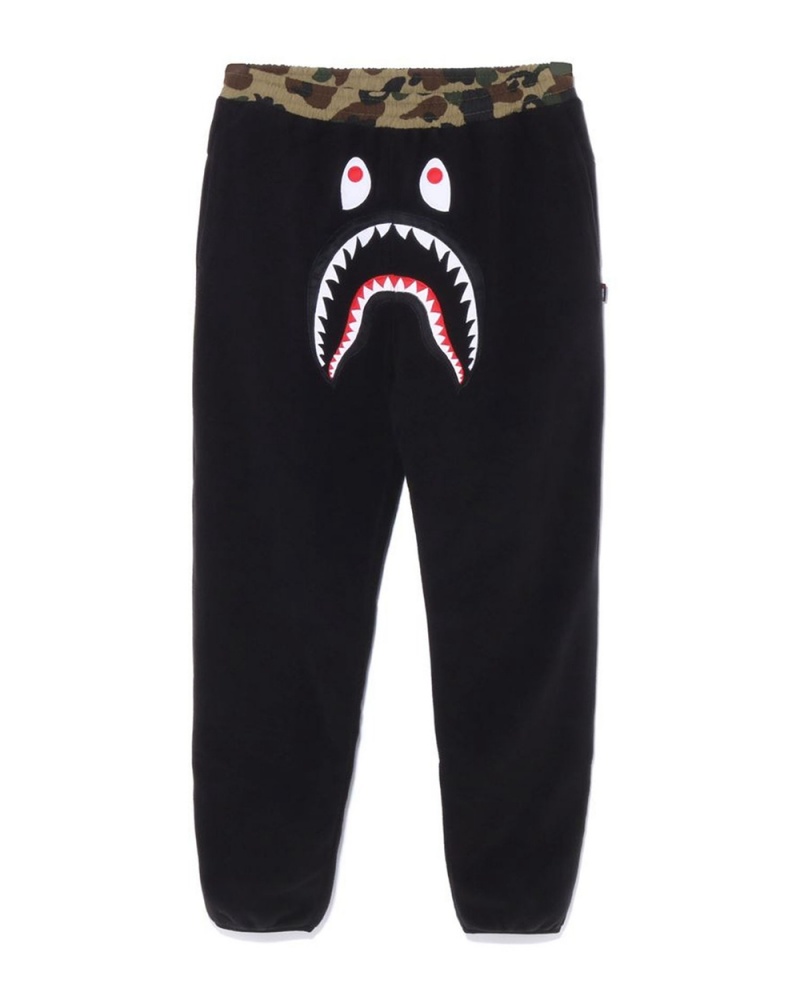 Bape X Polartec 1st Shark Naisten Housut Mustat | EWH-249705